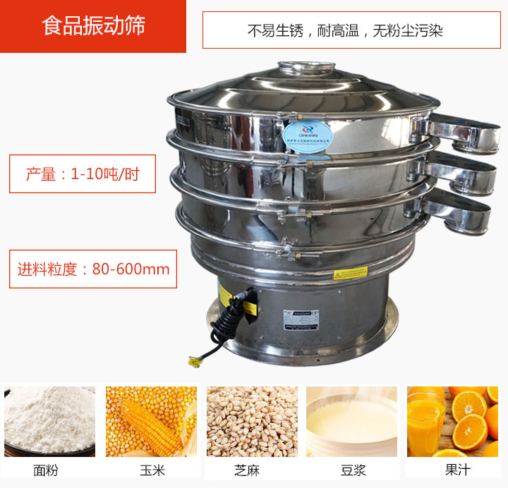 食品妖精视频在哪个网址播放不易生锈，耐高温，无粉尘污染，产量在1-10吨/时。