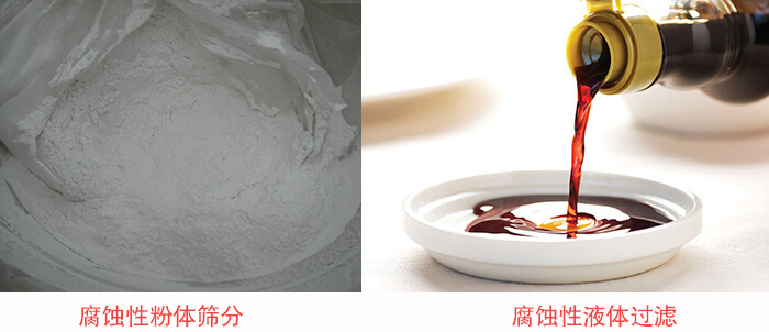 PP材质塑料筛分机整机可筛分物料特性。